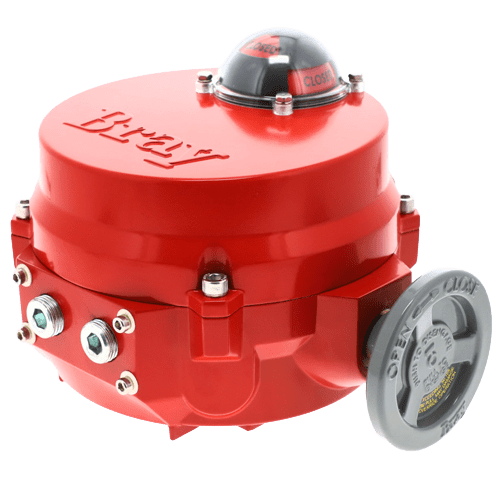 Bray commercial 70e061-113da536/k 120v on/off electric actuator w/ aux switch & heater