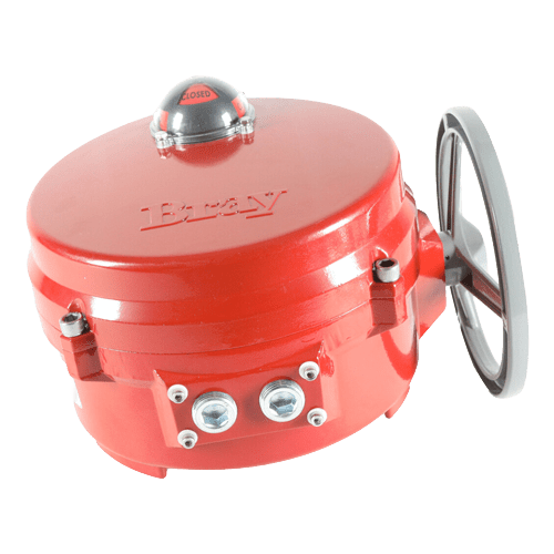 Bray commercial 70e121-113g0536/k 1200 in-lb 115v electric actuator w/ heater & servo