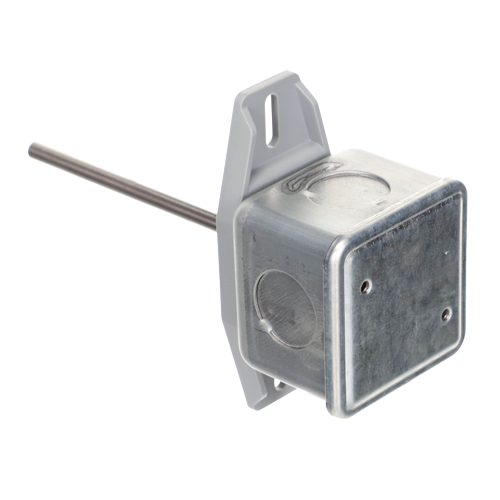 Bapi ba/10k-3-d-4 10k duct temperature sensor with 4" probe & enclosure
