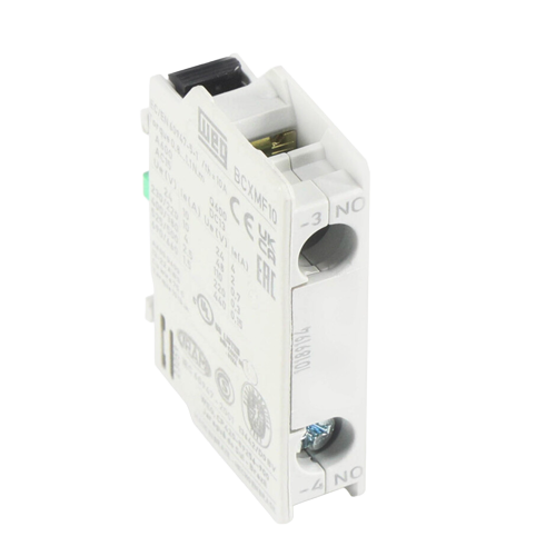 Weg electric corp bcxmf10 auxiliary contact block 1no