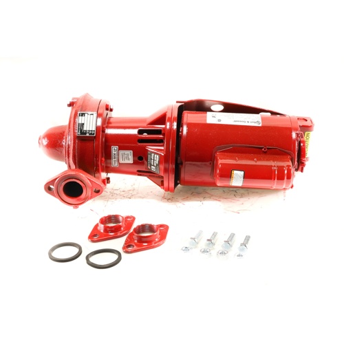 Bell & gossett 1ef004lf e606s 1/2hp cast iron bronze flex coupled in-line pump