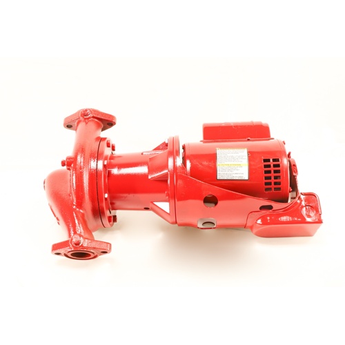 Bell & gossett 1ef017lf 1/3hp cast iron bronze fitted flex coupled in-line pump (e605s)