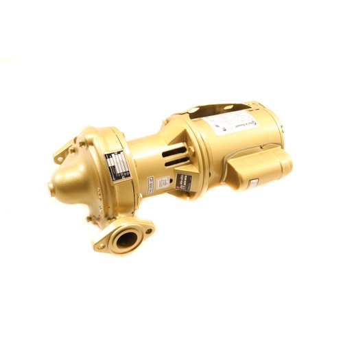 Bell & gossett 1ef019lf 1/3 hp all bronze flex coupled in-line centrifugal pump be605s