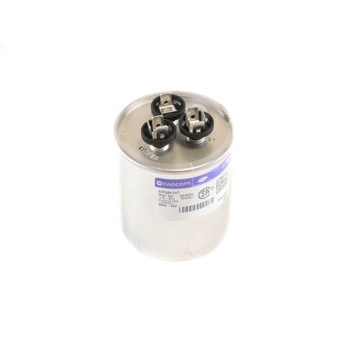 Bard hvac 8552-052bx 45/5 mfd 370v round dual-run capacitor