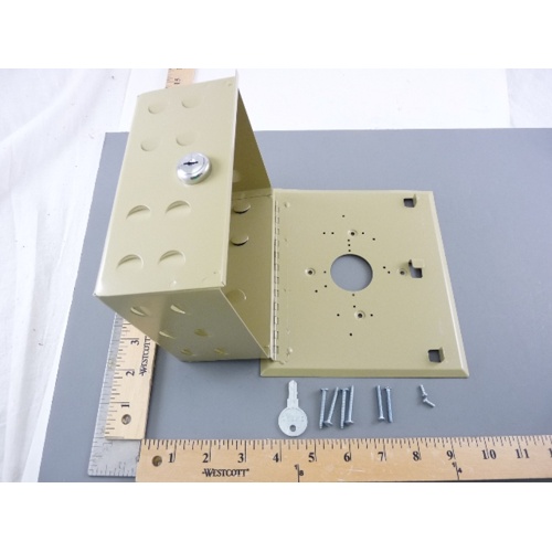 Beko thermostat guards btg-54vl beige metal hinged locking guard with key