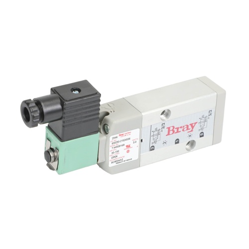 Bray commercial 630250-21524536 24vdc solenoid for valve assemblies