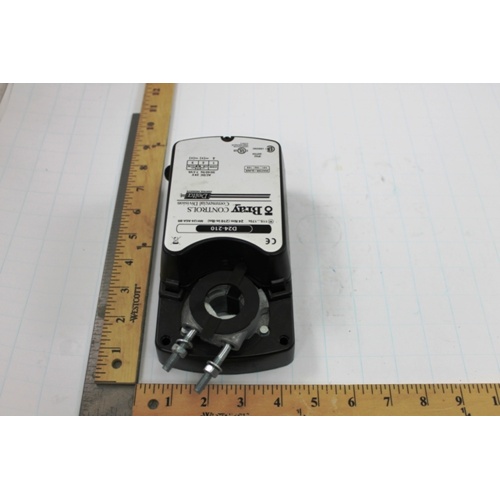 Bray commercial d24-210 24v 210 in-lb floating electric actuator