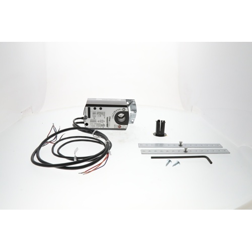 Bray commercial dc24-44-tap 24v 44 in-lbs electric actuator with 2 aux switches