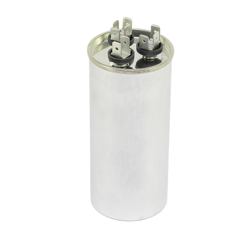 Hartland controls cap-40/3/440r 40/3 mfd 370/440vac round dual run capacitor