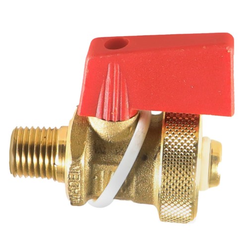 Caleffi 538202-fd 25v023 drain valve 1/4" npt x garden hose