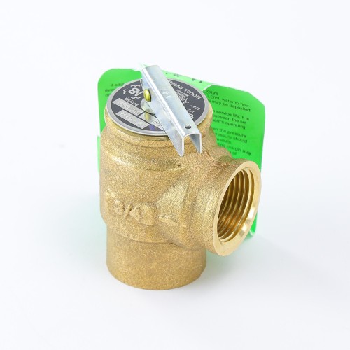 Conbraco industries 10-418-12 3/4" npt brass hot water pressure relief valve, 60 psi