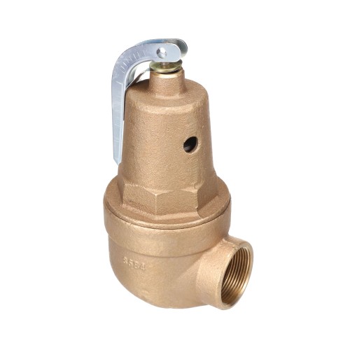 Conbraco industries 10-616-30 1-1/4" x 1-1/2" 130 psi bronze relief valve