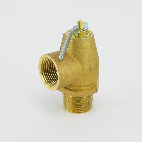 Conbraco industries 13-202-b08 1" mnpt x 1" fnpt 8 psi steam pressure relief valve
