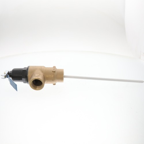 Conbraco industries 18c-512-8-150 3/4" npt t&p relief valve, 150 psi, 210°f, 8" probe