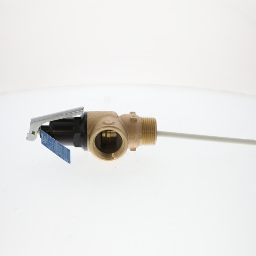 Conbraco industries 18c-521-5-125 1" npt t&p relief valve, 125 psi, 210°f, 5" probe
