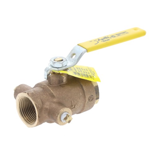 Conbraco industries 50-gb5-01a 1" fnpt bronze 2-piece gas shutoff ball valve