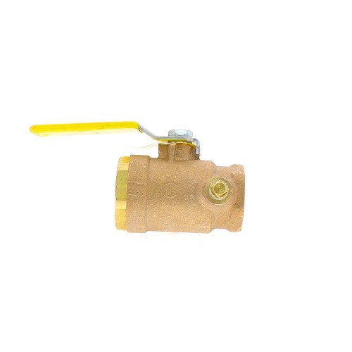 Conbraco industries 50-gb6-a1a 1-1/4" bronze 2-piece gas shutoff ball valve