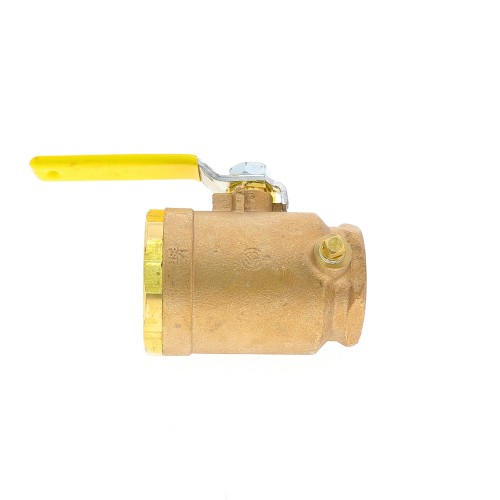 Conbraco industries 50-gb8-a1a 2" fnpt bronze 2-piece gas shutoff ball valve