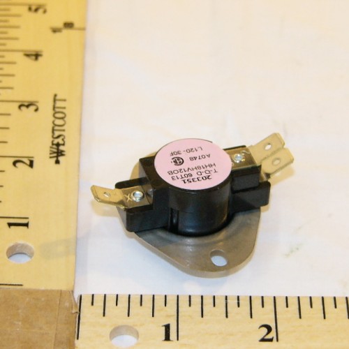Carrier hh18hv120 90-120f auto reset limit switch