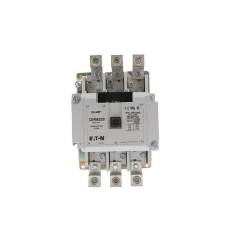 Cutler hammer-eaton c25kne3200a 3-pole 200a definite purpose contactor 110/120v