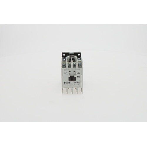 Cutler hammer-eaton ce15bns3ab 120v 10a 3-pole n/o contactor with 1 n/o aux