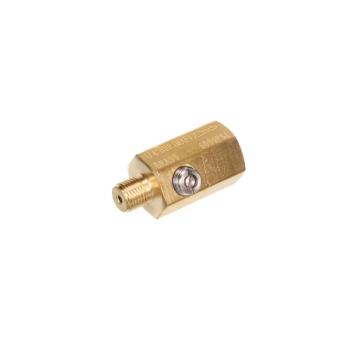 Dwyer a-251 pressure snubber, 1/4", brass