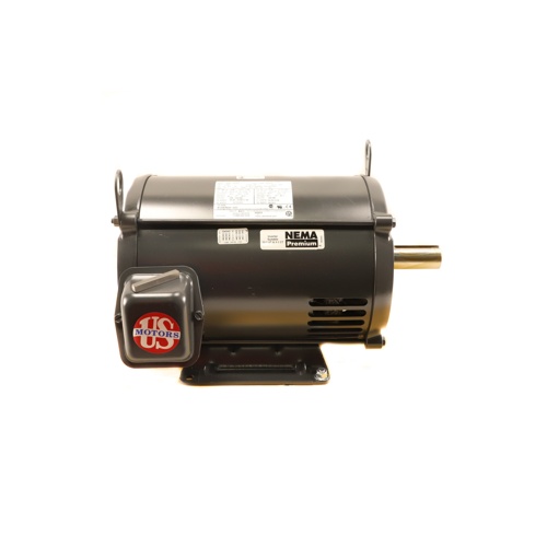 Us motors d10p2d blower motor, 10hp, 208-230/460v, 3-phase, 1765 rpm, 215t frame