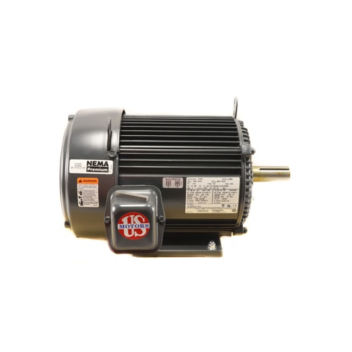 Us motors u7p2d general purpose motor, 7. 5hp, 208-230/460v, 3-phase, 213tc