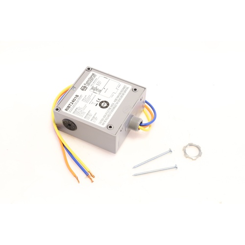Functional devices ribt2401b 24vac/dc 120v 20a spdt enclosed relay