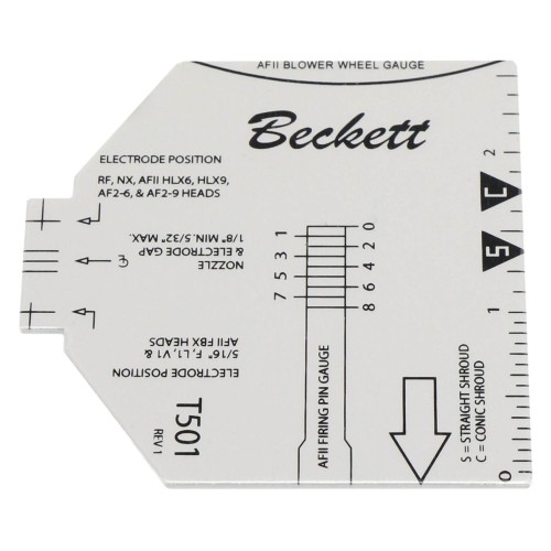 Beckett t501 multipurpose gauge kit