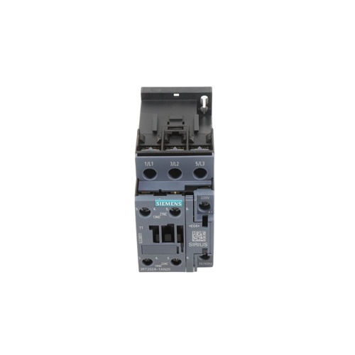 Siemens 3rt2024-1an20 contactor 12a 220vac coil 1no/1nc