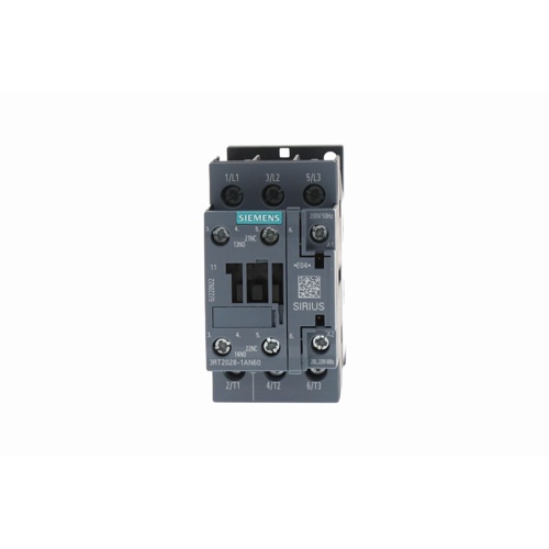 Siemens 3rt2028-1an60 contactor 38a 200v coil 1no/1nc screw terminal