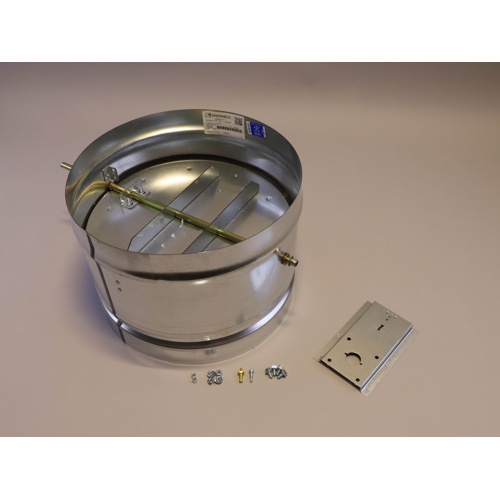 Greenheck vcdr-53-16-kit 16" round damper with actuator mounting bracket