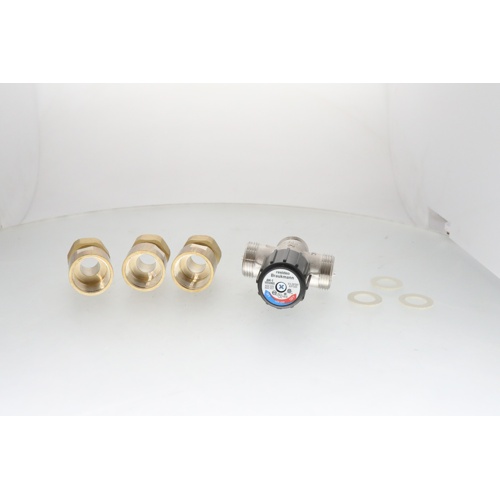 Resideo am102c1070-ut-1lf 1" thermostatic mixing valve, 70-120°f, lead-free