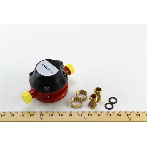 Honeywell elster amco oil92139 1/2" usg 15 direct read oil meter