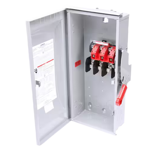 Siemens hnf363r 100a 3-pole 600v non-fused disconnect switch nema 3r