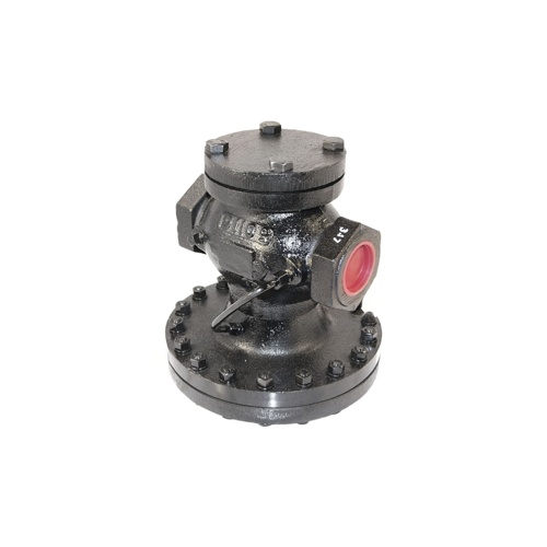 Xylem-hoffman specialty 402412 1-1/2" npt full port cast iron 2100 series steam regulating main valve 250 psi