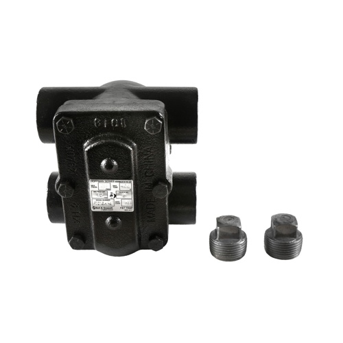 Xylem-hoffman specialty 404210 1" npt 15 psi series h cast iron f&t steam trap ft015h-4