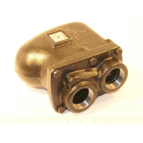 Xylem-hoffman specialty 404236 1-1/2" npt 125 psi series c cast iron float & thermostatic steam trap ft125c-6