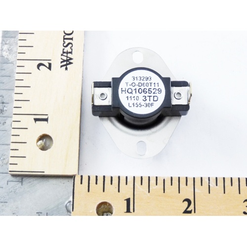 International comfort products 1065293 125-155f auto limit switch