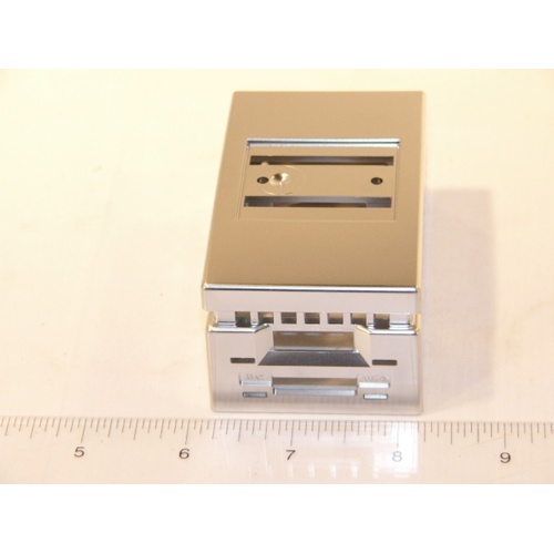 Honeywell 14004402-001 chrome thermostat cover for tp970 series pneumatic