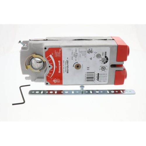 Honeywell ms3120j1007 direct coupled actuator, sylk, 175 lb-in, spring return