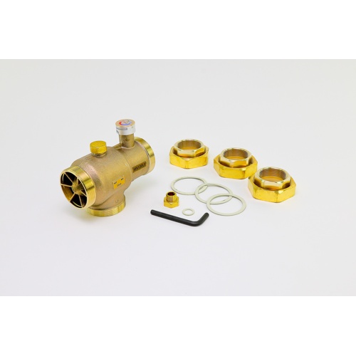 Honeywell mx130lf 2" lead-free union npt 113-149°f temperature valve