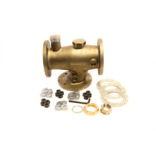 Honeywell mx132lf 3" low-flow flanged 113-149°f temperature valve