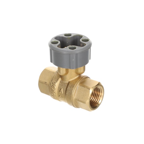 Honeywell vbn2adpa0000 ball valve, 1/2" npt, 2-way, 0. 68 cv, brass body
