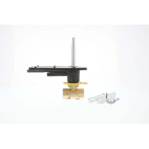 Honeywell vbn2bhpx0000 ball valve, 3/4" npt, 2-way, 4. 3 cv, brass, direct coupled