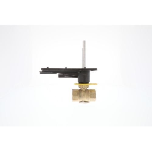 Honeywell vbn2cjpx0000 ball valve, 1" npt, 2-way, 9 cv, brass, direct coupled