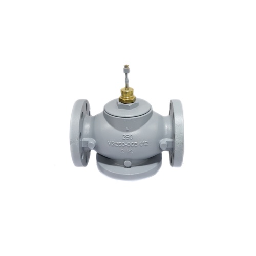 Honeywell vgf22es25 2-1/2" flanged 2-way ansi 250 globe valve cv63