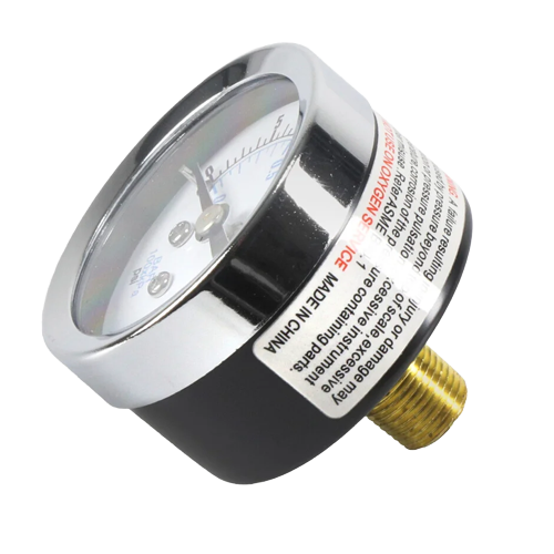 Kodiak controls kc10215830 1-1/2" dial 0-30 psi 1/8" npt back mount dry case utility gauge