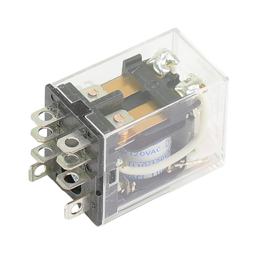 Omron ly2n-ac110/120 dpdt 110-120vac 10a general purpose relay w/ led